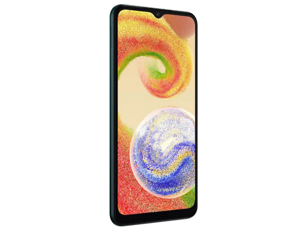 Smartphone Samsung Galaxy A04:
Procesador Octa Core (hasta 2.3 GHz),
Memoria RAM de 4GB, Almacenamiento de 64GB,
Pantalla LED Multi Touch de 6.5