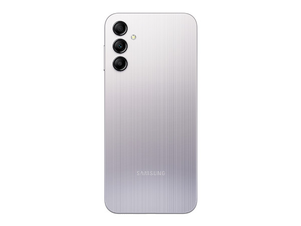Smartphone Samsung Galaxy A14: 
Procesador MediaTek Helio G80 (hasta 2.0 GHz), 
Memoria RAM de 4GB, 
Almacenamiento de 128GB, 
Pantalla LED Multi Touch de 6.6