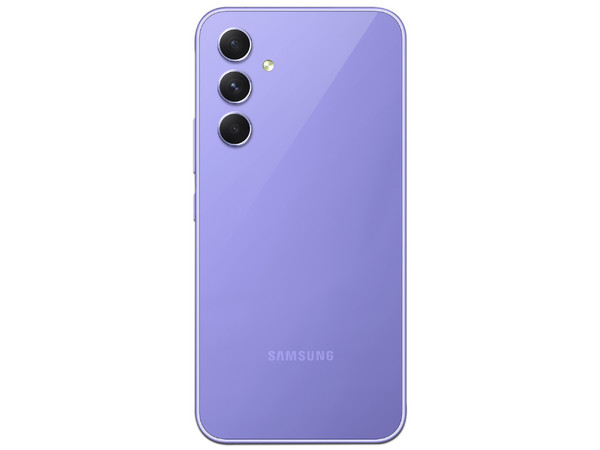 Smartphone Samsung Galaxy A54 5G:
Procesador Octa-Core (hasta 2.0 GHz),
Memoria RAM de 6GB,
Almacenamiento de 128GB,
Pantalla LED Multi Touch de 6.4