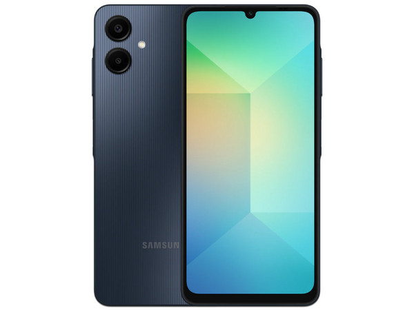 Smartphone Samsung Galaxy A06: 
Procesador Octa-Core (hasta 2.0 GHz), 
Memoria RAM de 4GB, Almacenamiento de 128GB, 
Pantalla LED Multi-Touch de 6.7