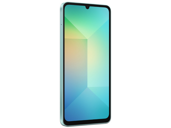Smartphone Samsung Galaxy A06: 
Procesador Octa-Core (hasta 2.0 GHz), 
Memoria RAM de 4GB, Almacenamiento de 128GB, 
Pantalla LED Multi-Touch de 6.6