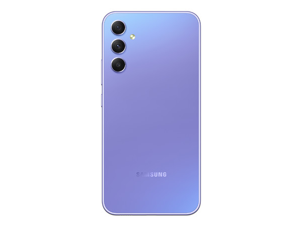 Smartphone Samsung Galaxy A34 5G:
Procesador Mediatek Dimensity 1080,
Memoria RAM de 6GB, Almacenamiento de 128GB, 
Pantalla Super AMOLED de 6.6