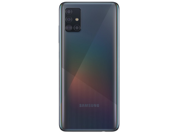 Smartphone Samsung Galaxy A51:
Procesador Exynos 9611 (hasta 2.3GHz), 
Almacenamiento de 128GB, 
Pantalla Super AMOLED de 6.5