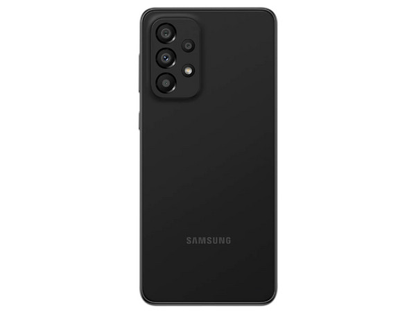 Smartphone Samsung Galaxy A33 5G:
Procesador Octa Core (hasta 2.4 GHz),
Memoria RAM de 6GB, Almacenamiento de 128GB,
Pantalla Super AMOLED de 6.4