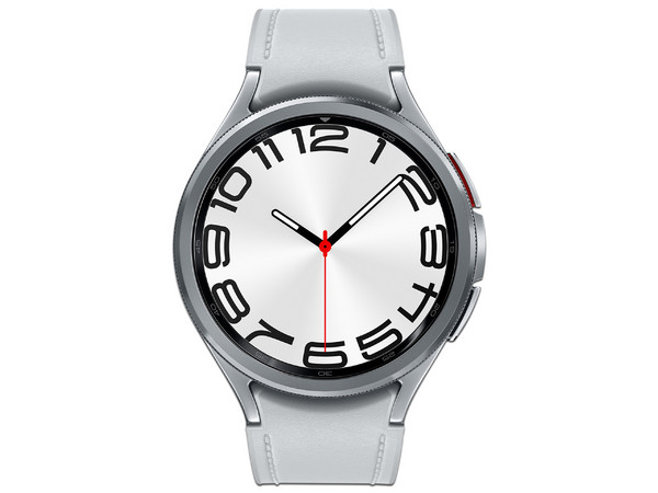 Smartwatch Samsung Galaxy Watch 6 Classic:
Memoria RAM de 2Gb, Almacenamiento de 12Gb,
Pantalla Super AMOLED de 47mm, 
Bluetooth 5.3, Color Plateado, 
Reacondicionado Grado A.