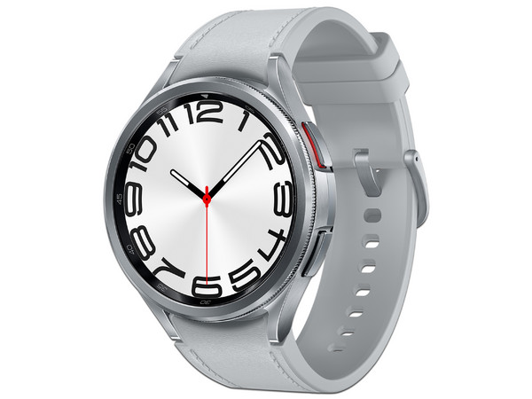 Smartwatch Samsung Galaxy Watch 6 Classic:
Memoria RAM de 2Gb, Almacenamiento de 12Gb,
Pantalla Super AMOLED de 47mm, 
Bluetooth 5.3, Color Plateado, 
Reacondicionado Grado A.
