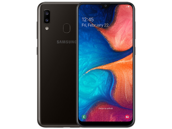Smartphone Samsung Galaxy A20:
Procesador Octa-core (hasta 1.60GHz),
Memoria RAM de 3GB,
Almacenamiento de 32GB,
Pantalla Super AMOLED de 6.2