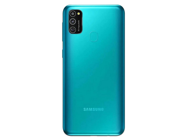 Smartphone Samsung Galaxy M21: 
Procesador Octa Core (2.3 GHz), 
Memoria RAM de 4GB, Almacenamiento de 64GB, 
Pantalla Super AMOLED de 6.2