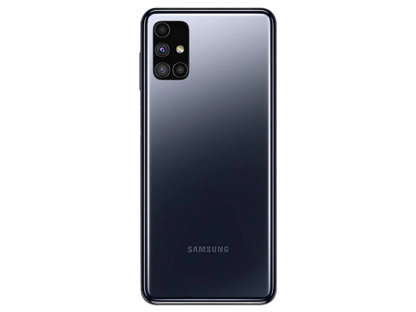 Smartphone Samsung Galaxy M51: 
Procesador Octa Core (2.2 GHz), 
Memoria RAM de 8GB, Almacenamiento de 128GB,
Pantalla LED Multi Touch de 6.67