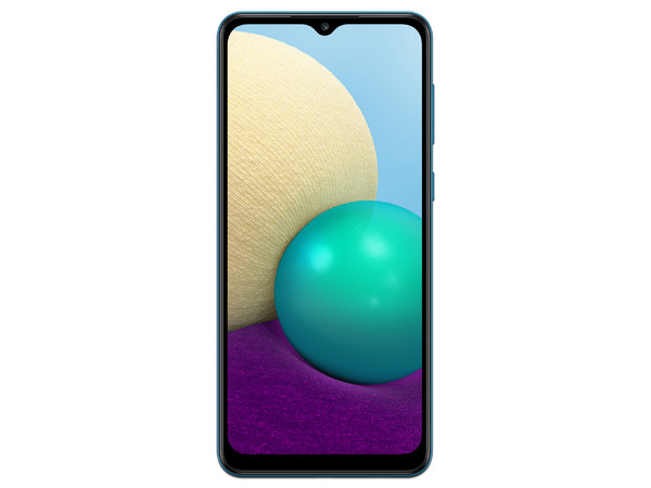 Smartphone Samsung Galaxy A02:
Procesador MediaTek MT6739W (hasta 1.50 GHz),
Memoria RAM de 3GB, Almacenamiento de 32GB,
Pantalla LED Multi Touch de 6.5