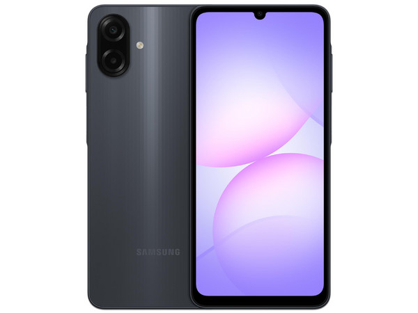 Smartphone Samsung Galaxy A07: 
Procesador Octa-Core (hasta 2.2 GHz), 
Memoria RAM de 4GB, Almacenamiento de 128GB, 
Pantalla LED Multi-Touch de 6.6