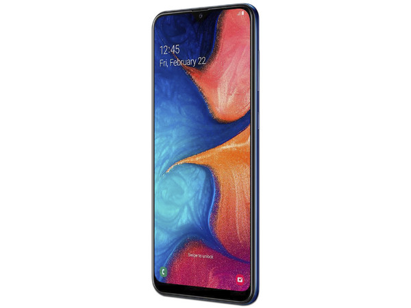 Smartphone Samsung Galaxy A20:
Procesador Octa core (hasta 1.60GHz),
Memoria RAM de 3GB, Almacenamiento de 32GB,
Pantalla Super AMOLED de 6.2