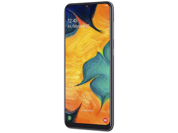 Smartphone Samsung Galaxy A30:
Procesador Octa-Core (hasta 1.8 GHz),
Memoria RAM de 4GB, Almacenamiento de 64GB,
Pantalla Super AMOLED de 6.4