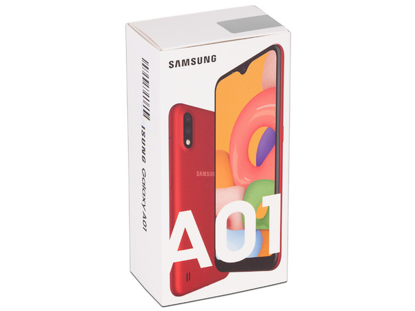 Smartphone Samsung Galaxy A01:
Procesador Octa core (hasta 2.0GHz),
Memoria RAM de 2GB, Almacenamiento de 16GB,
Pantalla LED Multi Touch de 5.6