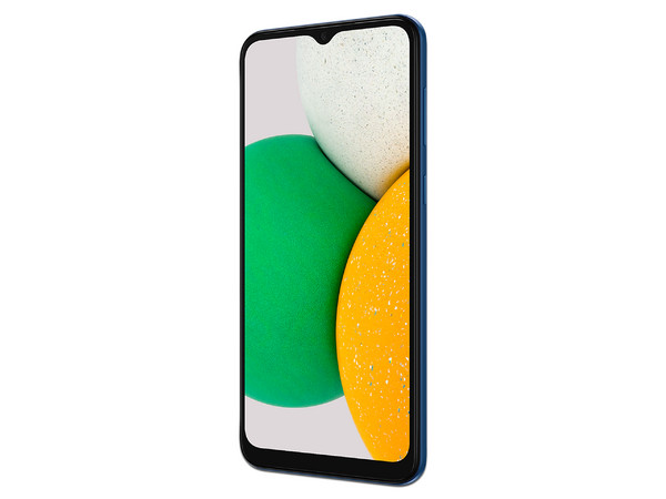 Smartphone Samsung Galaxy A03:
Procesador Unisoc SC9863A Octa Core (hasta 1.60 Ghz),
Memoria RAM de 2GB, 
Almacenamiento de 32GB,
Pantalla LED Multi Touch de 6.5
