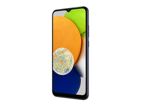 Smartphone Samsung Galaxy A03:
Procesador Octa Core (hasta 1.6 GHz),
Memoria RAM de 4GB, Almacenamiento de 128GB,
Pantalla LED Multi Touch de 6.5