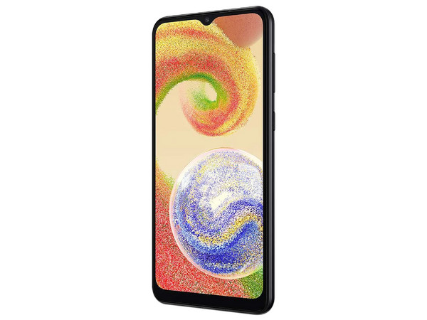 Smartphone Samsung Galaxy A04:
Procesador MediaTek Helio G35,
Memoria RAM de 3GB,
Almacenamiento de 32GB,
Pantalla LED Multi-Touch de 6.5
