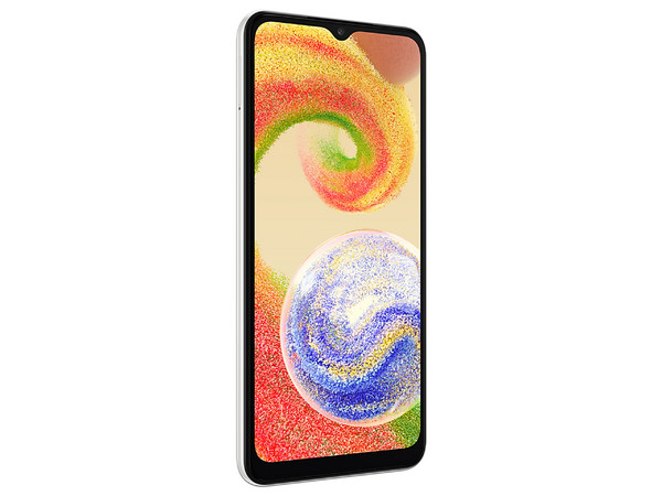 Smartphone Samsung Galaxy A04:
Procesador Octa Core  (hasta 2.3 GHz),
Memoria RAM de 4GB, Almacenamiento de 64GB,
Pantalla LED Multi Touch de 6.5