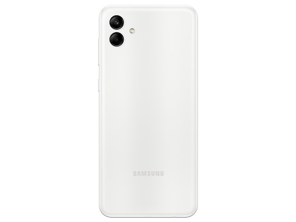 Smartphone Samsung Galaxy A04:
Procesador Octa Core  (hasta 2.3 GHz),
Memoria RAM de 4GB, Almacenamiento de 64GB,
Pantalla LED Multi Touch de 6.5