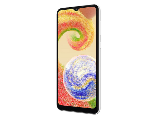 Smartphone Samsung Galaxy A04: 
Procesador Octa-Core (hasta 2.3GHz), 
Memoria RAM de 4GB, Almacenamiento de 128GB, 
Pantalla LED Multi-Touch de 6.5