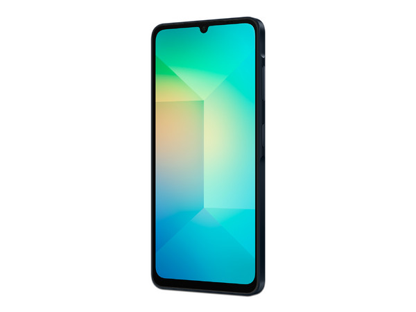 Smartphone Samsung Galaxy A06: 
Procesador Octa Core (2.0 GHz), 
Memoria RAM de 4GB, Almacenamiento de 64GB, 
Pantalla LED Multi Touch de 6.7