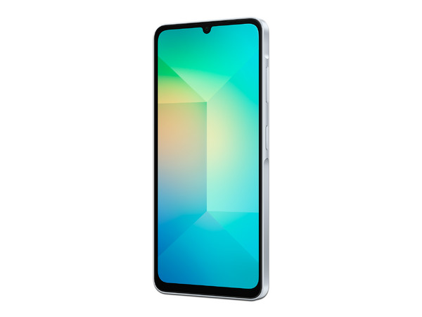 Smartphone Samsung Galaxy A06: 
Procesador Octa Core (2.0 GHz), 
Memoria RAM de 4GB, Almacenamiento de 64GB, 
Pantalla LED Multi Touch de 6.7