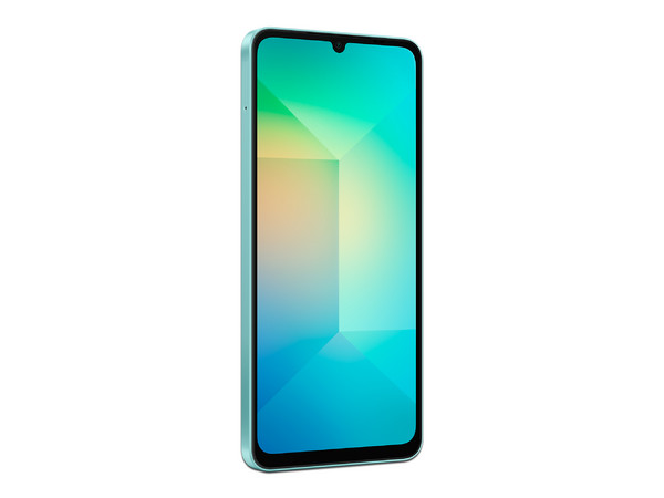 Smartphone Samsung Galaxy A06: 
Procesador Octa Core (2.0 GHz), 
Memoria RAM de 4GB, Almacenamiento de 64GB, 
Pantalla LED Multi Touch de 6.7
