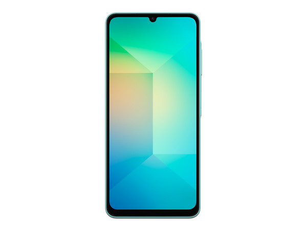 Smartphone Samsung Galaxy A06: 
Procesador Octa Core (2.0 GHz), 
Memoria RAM de 4GB, Almacenamiento de 64GB, 
Pantalla LED Multi Touch de 6.7