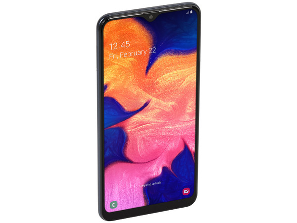 Smartphone Samsung Galaxy A10:
Procesador Octa core (hasta 1.60GHz),
Memoria RAM de 2GB, Almacenamiento de 32GB,
Pantalla de 6.2