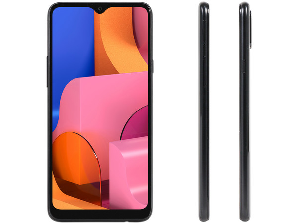 Smartphone Samsung Galaxy A20s:
Procesador Octa core (hasta 1.80 GHz),
Memoria RAM de 3GB, Almacenamiento de 32GB,
Pantalla LED Multi Touch de 6.4