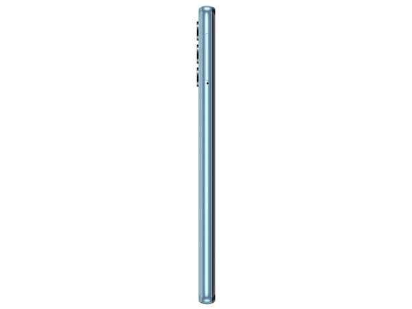 Smartphone Samsung Galaxy A32:
Procesador Mediatek Helio G80,
Memoria RAM de 6GB,
Almacenamiento de 128GB,
Pantalla LED Multi-Touch de 6.4