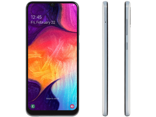 Smartphone Samsung Galaxy A50:
Procesador Octa Core (hasta 2.3GHz),
Memoria RAM de 4GB,
Almacenamiento de 64GB,
Pantalla Super AMOLED de 6.2