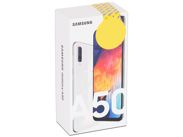 Smartphone Samsung Galaxy A50:
Procesador Octa Core (hasta 2.3GHz),
Memoria RAM de 4GB,
Almacenamiento de 64GB,
Pantalla Super AMOLED de 6.2