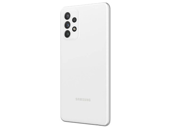 Smartphone Samsung Galaxy A72: 
Procesador Qualcomm Snapdragon 720G (hasta 2.3 GHz),
Memoria RAM de 6GB, Almacenamiento de 128GB,
Pantalla Super AMOLED de 6.7