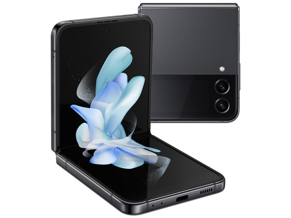 Smartphone Samsung Galaxy Z Flip 4: 
Procesador Octa-Core (hasta 3.18 GHz), 
Memoria RAM de 8GB, Almacenamiento de 256GB, 
Pantalla AMOLED Multi-Touch de 6.7