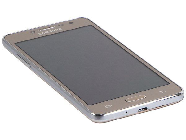 Smartphone Samsung Galaxy Grand Prime +:
Procesador Quad Core (1.4 GHz),
Memoria RAM de 1.5GB, Almacenamiento de 8GB (expandible con microSD),
Pantalla 5.0