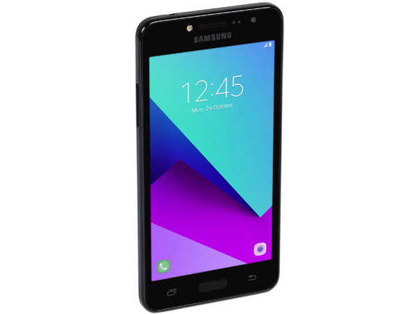 Smartphone Samsung Galaxy J2 Prime:
Procesador MT6737T Quad Core (1.3 GHz), 
Memoria RAM de 1.5GB, Almacenamiento de 8GB (expandible con microSD),
Pantalla 5