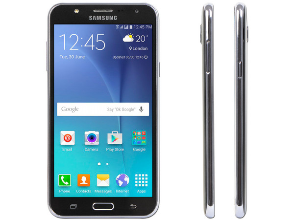 Smartphone Samsung Galaxy J7:
Procesador Octa Core (1.5 GHz),
Memoria RAM de 1.5GB, Almacenamiento de 16GB (expandible con microSD),
Pantalla 5.5