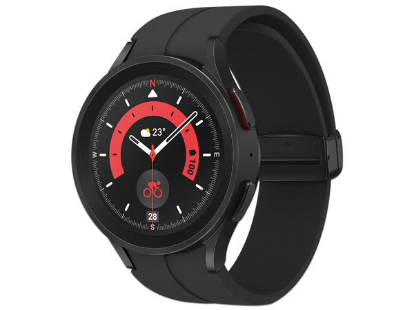 Smartwatch Samsung Galaxy Watch5 Pro, Super AMOLED de 45mm, Bluetooth, Color Negro.

