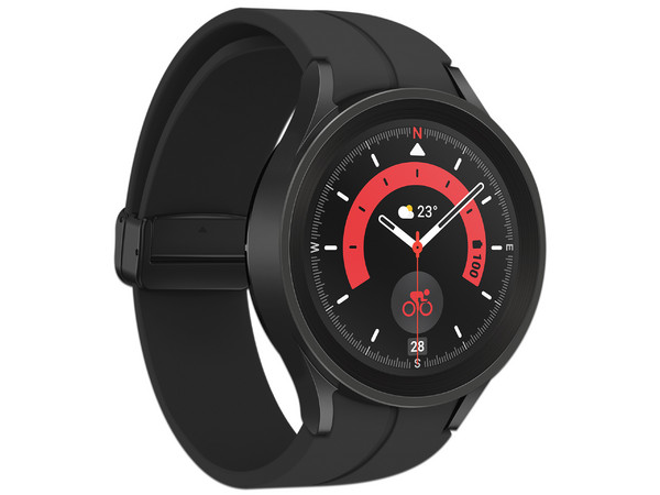 Smartwatch Samsung Galaxy Watch5 Pro, Super AMOLED de 45mm, Bluetooth, Color Negro.

