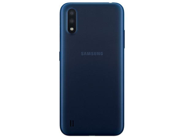 Smartphone Samsung Galaxy A01:
Procesador Octa core (hasta 2.0GHz),
Memoria RAM de 2GB, Almacenamiento de 16GB,
Pantalla LED Multi Touch de 5.6