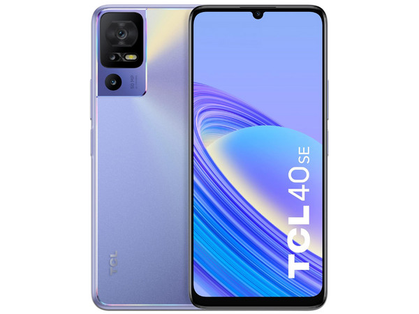 Smartphone TCL 40 SE: 
Procesador MediaTek Helio G37 (hasta 2.3 GHz), 
Memoria RAM de 6GB, Almacenamiento de 256GB, 
Pantalla LED Multi-Touch de 6.75