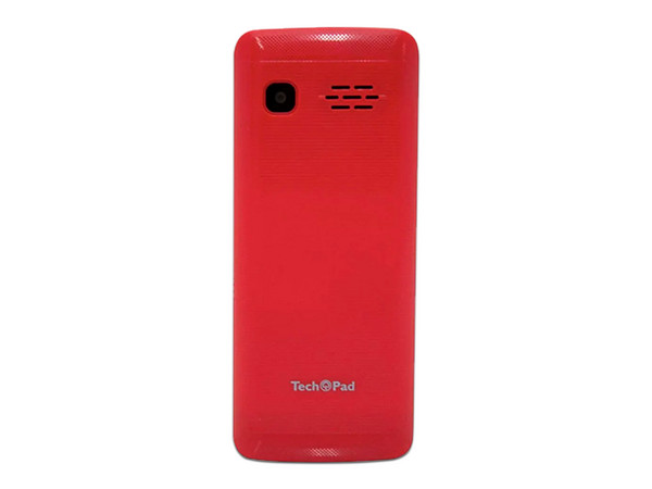 Smartphone TechPad Kaios ONE:
Procesador Dual Core (hasta 1.3GHz),
Memoria RAM de 512MB, Almacenamiento 4GB,¨
Pantalla LCD de 2.4