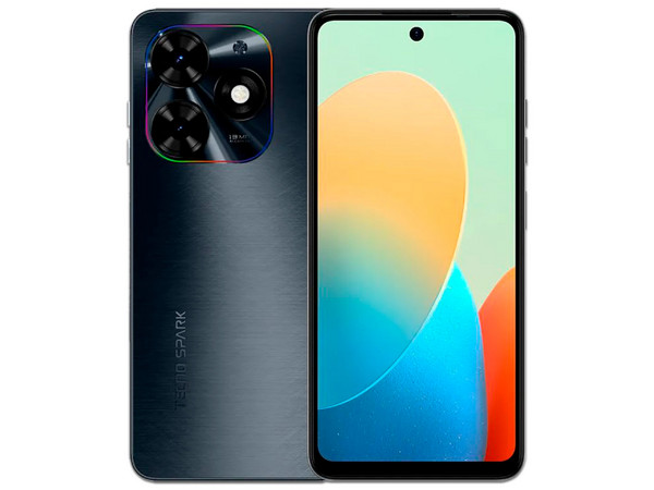 Smartphone Tecno Spark Go 2024: 
Procesador Unisoc T606 (hasta 1.6 GHz), 
Memoria RAM de 4GB, Almacenamiento de 128GB, 
Pantalla LED Multi-Touch de 6.6