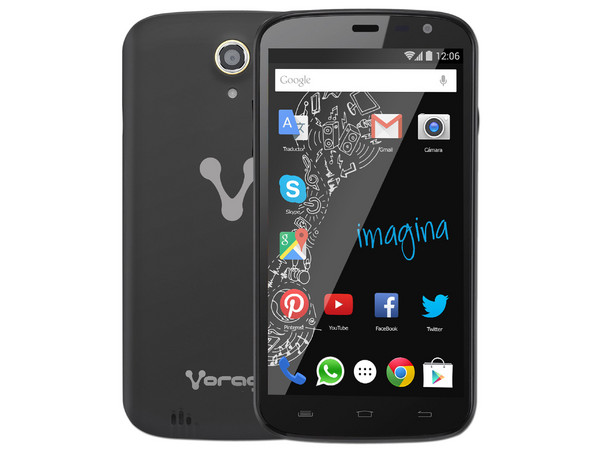 Smartphone Vorago CELL-500:
Procesador Quad Core (1.2 GHz),
Memoria RAM de 1 GB,
Almacenamiento 8GB (expandible con microSD hasta 32GB),
Pantalla LED de 5