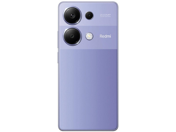 Smartphone Xiaomi Redmi Note 13 Pro: 
Procesador MediaTek Helio G99 Ultra (hasta 2.2 GHz), 
Memoria de RAM de 8GB, Almacenamiento de 256GB, 
Pantalla AMOLED Multi-Touch de 6.67