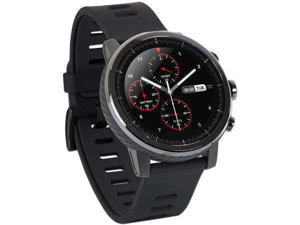 Smartwatch Xiaomi Amazfin Stratos compatible con iOS y Android, Bluetooth. Color negro.