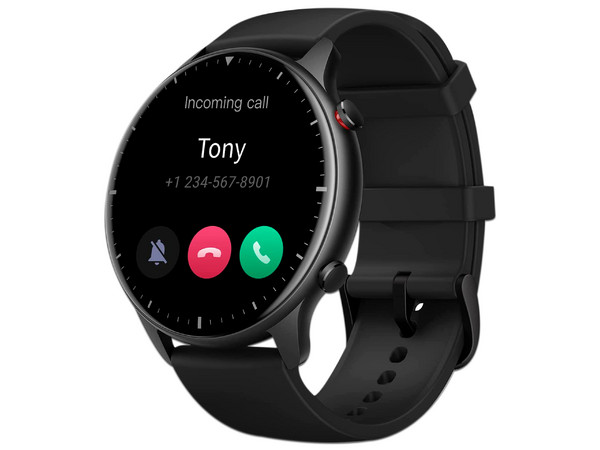 Smartwatch Xiaomi Amazfit GTR 2 Sport, Resistente al agua, Compatible con iOS y Android, Bluetooth. Color Negro.