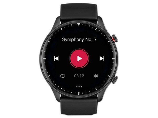 Smartwatch Xiaomi Amazfit GTR 2 Sport, Resistente al agua, Compatible con iOS y Android, Bluetooth. Color Negro.