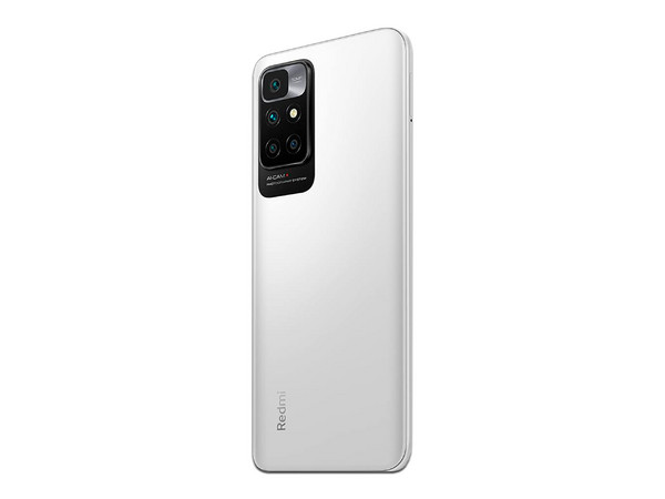 Smartphone Xiaomi Redmi 10: 
Procesador Mediatek Helio G88 (hasta 2.0 GHz), 
Memoria RAM de 4GB, Almacenamiento de 128GB, 
Pantalla LED Multi touch de 6.5 FHD+, 
Bluetooth, Wi-Fi,
Cámara Principal de 50MP, 
Android 11. Color Blanco.